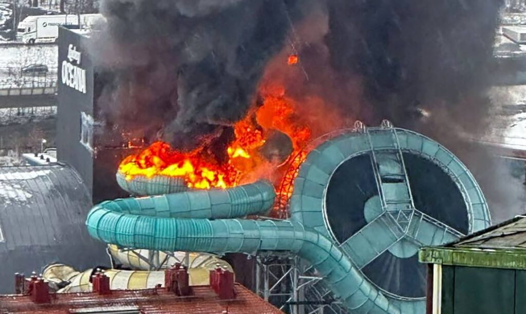 incendie parc aquatique Liseberg Oceania