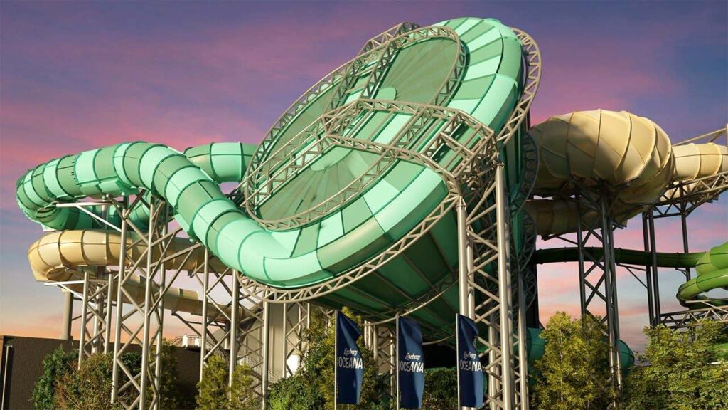 toboggan aquatique Abyss Oceana