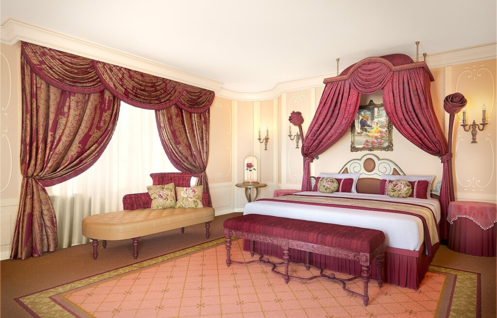 Chambre La Belle et la Bête au Disneyland Hôtel