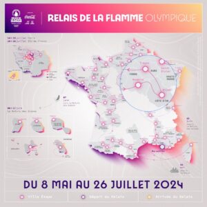 quand ou voir flamme olympique nigloland