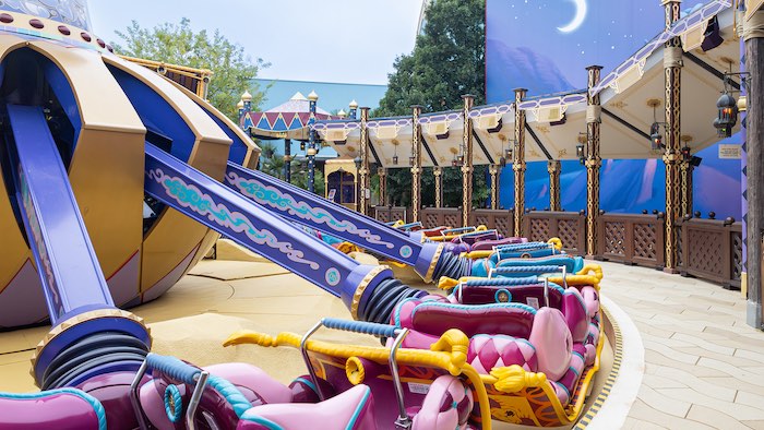 attraction fermée re-ouverture Alladin Disneyland Paris