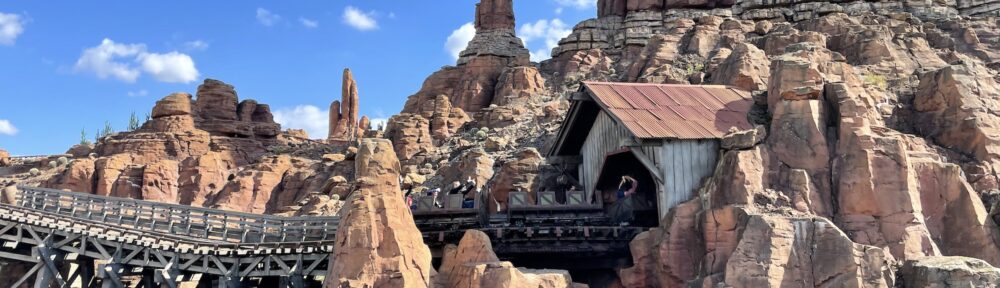 liste attractions fermées Disneyland Paris : Big Thunder Mountain