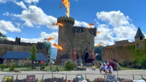 Exemple de placement dans les tribunes avec le Pass Emotion du Puy du Fou