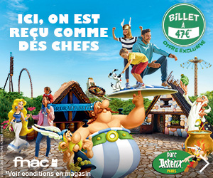 Promo parc asterix billet 47€