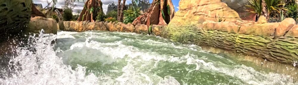 attraction grand-huit aquatique Mission Bermudes au Futuroscope