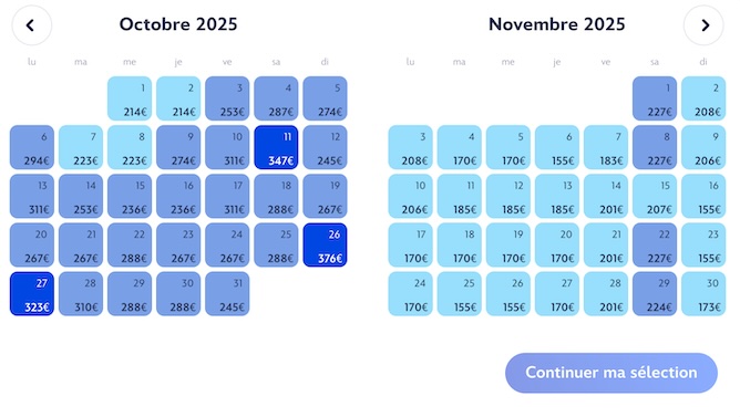 calendrier tarif disneyland paris