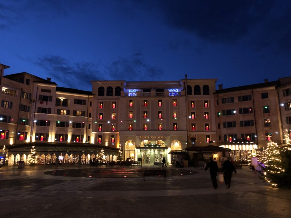 Entrée hotel Colysseum Europapark