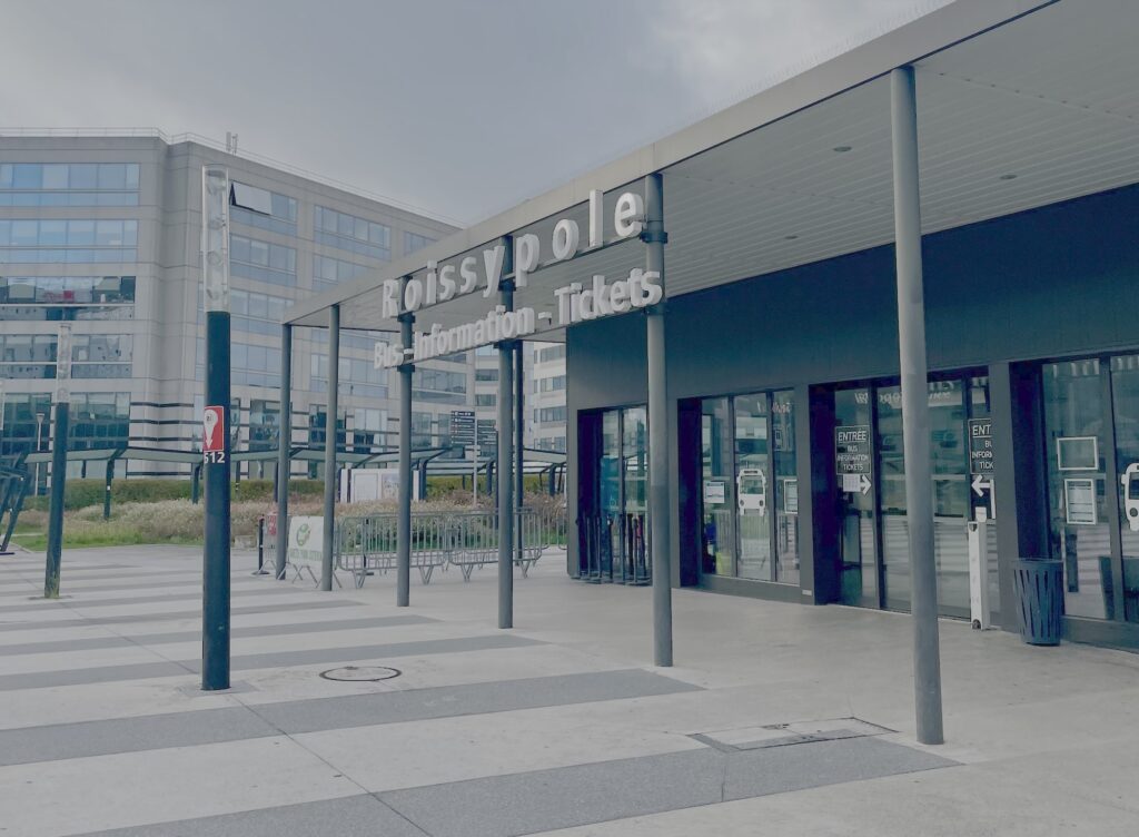 guichet ou acheter / valider le billet navette Parc Astérix