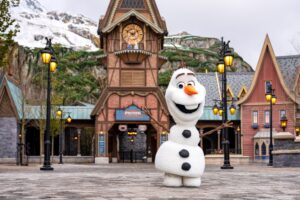 Rencontre Robot Olaf à Disneyland Paris