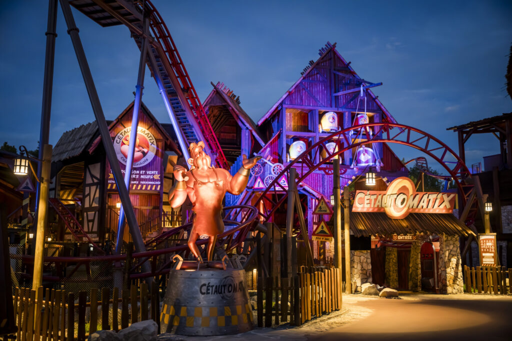parc asterix cétautomatix de nuit nocturne