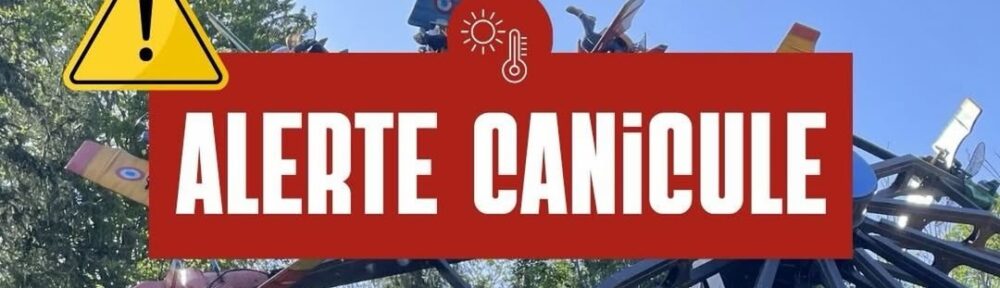 liste des parcs fermés pour cause de canicule