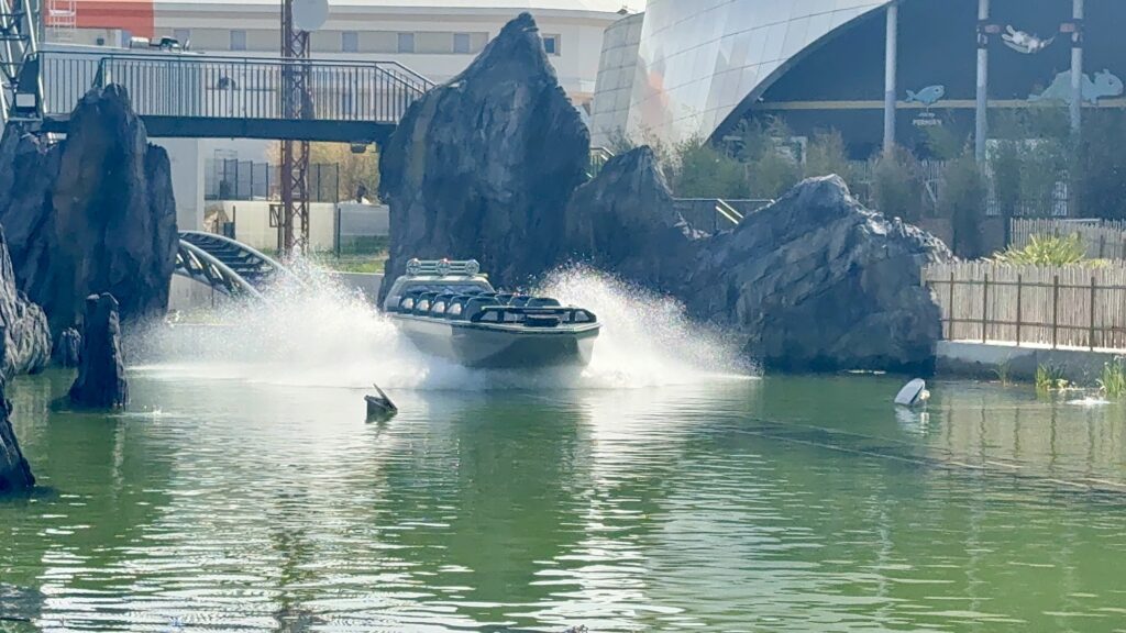attraction aquatique Mission Bermudes