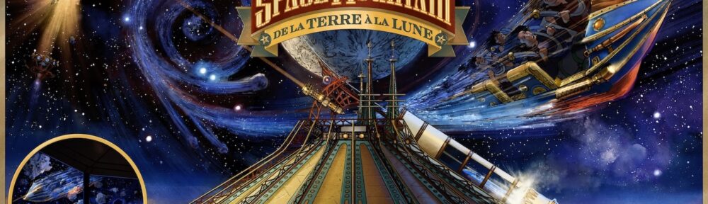 space mountain de la terre à la lune