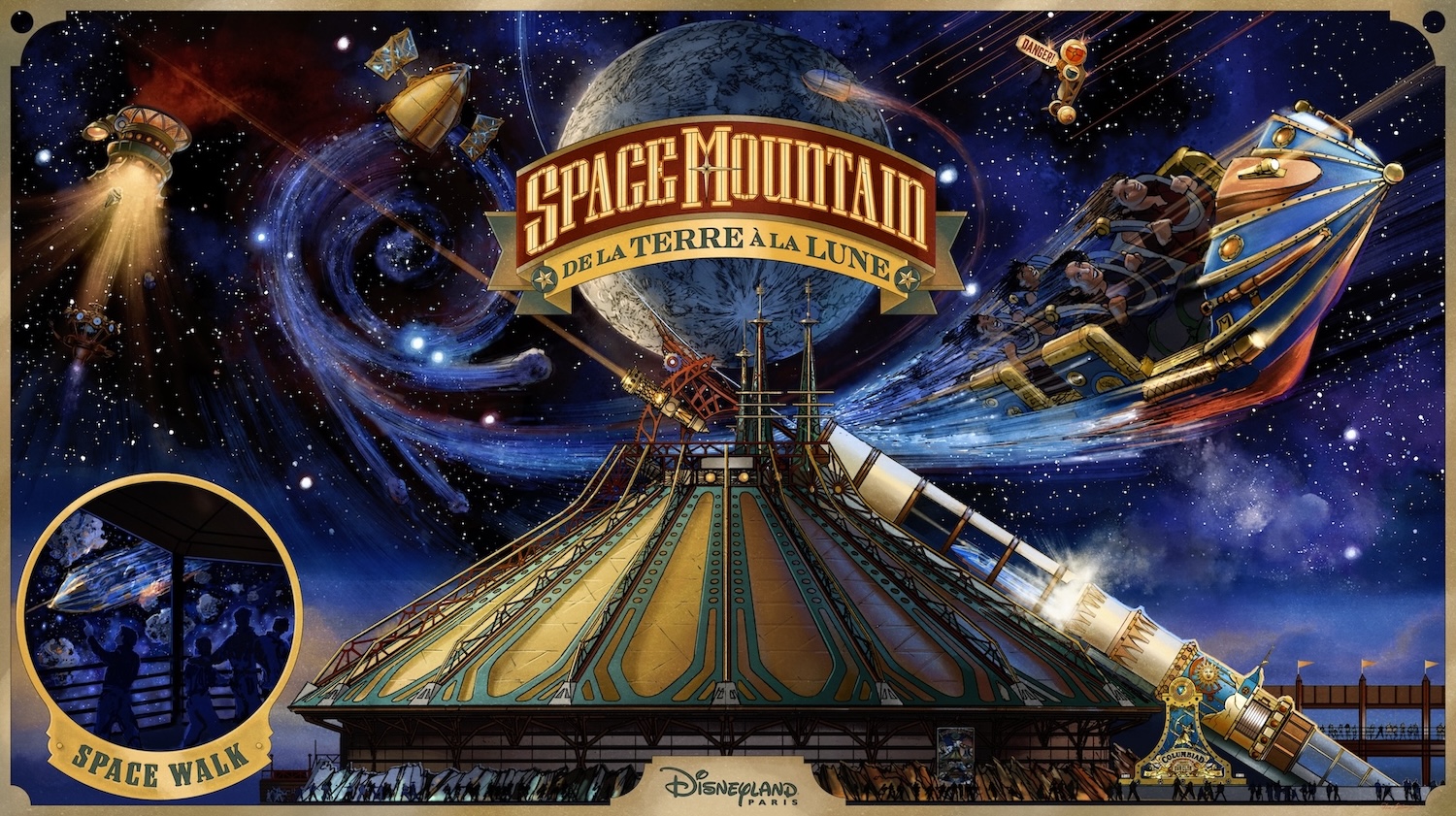Space Mountain de retour à Disneyland et autres nouveautés à venir à Paris (vidéos, créas)