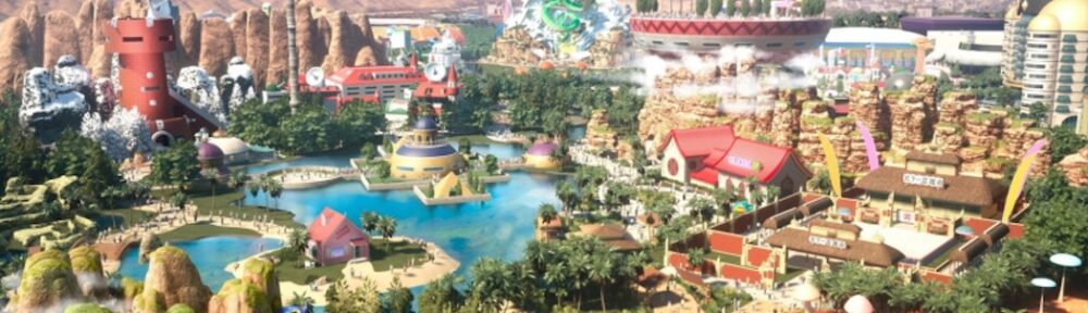 parc attraction dragon ball à Paris Cergy