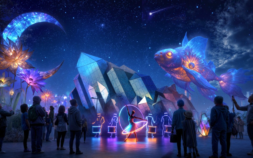 parade nocturne futuroscope