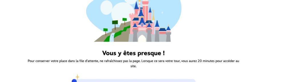 reservation sejour disneyland 2027 2028 ouverte