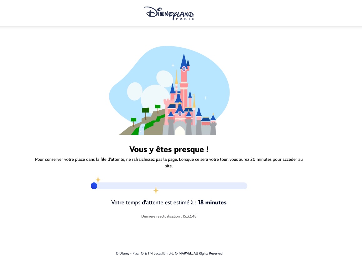 Réservation séjour Disneyland 2027-2028 : c’est parti !