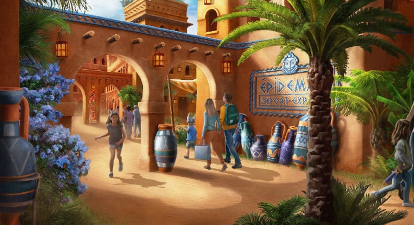 Hotel L'Odyssée créa graphique