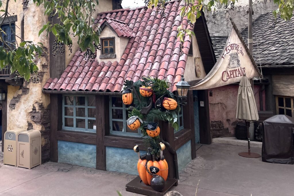 décor citrouilles à Disney