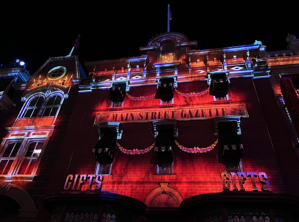 illumination Disney Halloween Festival sur Main street