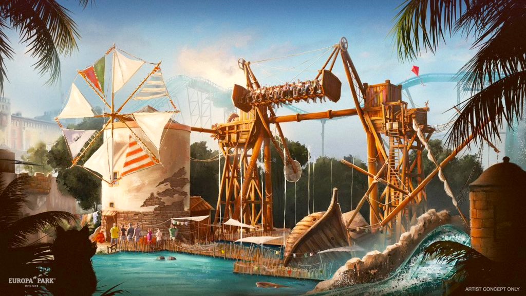 nouveaute parc Europa-park 2027 balancoire nacelle wild swing XL